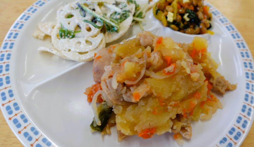 【JSCめし】ふわりと香る不思議なペアリング　カレースープと鶏じゃが